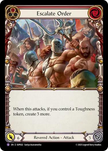 Escalate Order card image
