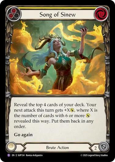 Song of Sinew card image
