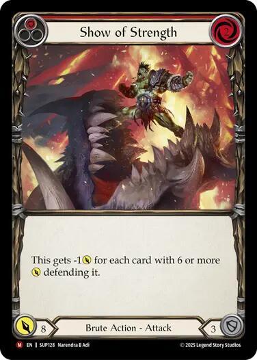 Show of Strength card image