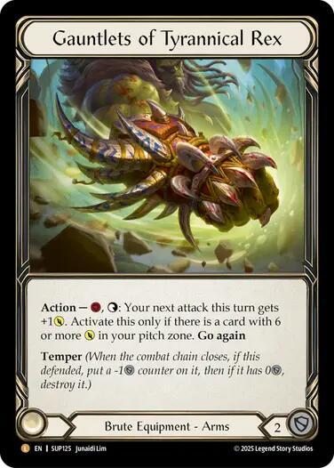 Gauntlets of Tyrannical Rex card image
