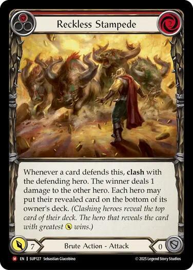 Reckless Stampede card image