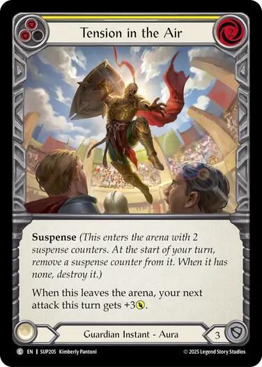 Tension in the Air (Yellow) card image