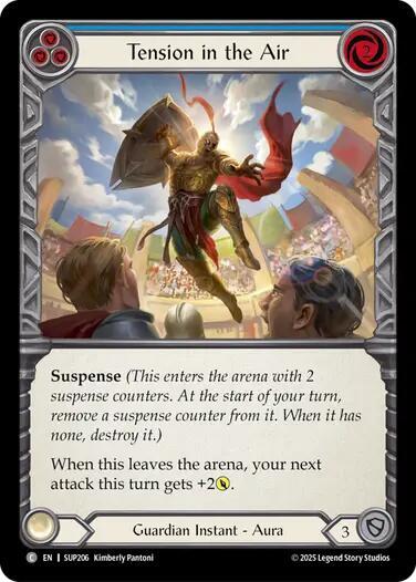 Tension in the Air (Blue) card image