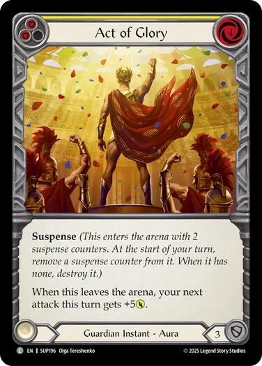 Act of Glory (Yellow) card image