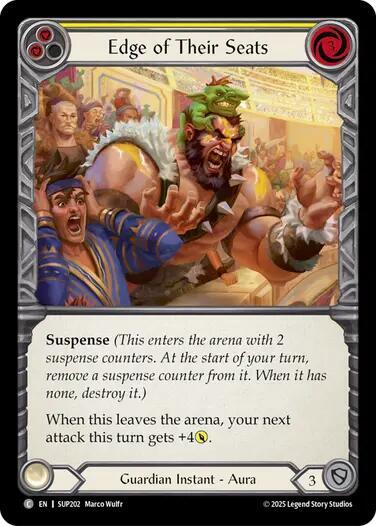 Edge of Their Seats (Yellow) card image