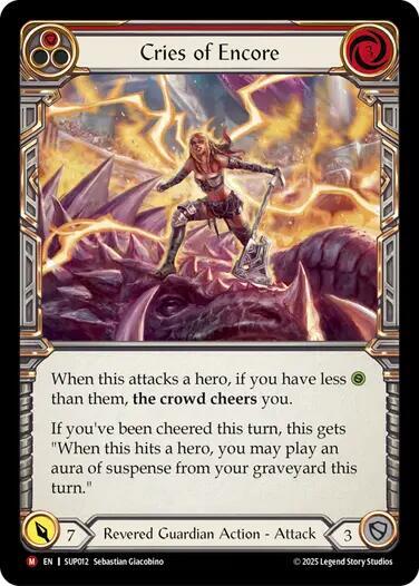 Cries of Encore card image