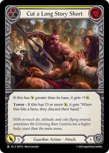 Cut a Long Story Short card image