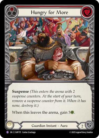 Hungry for More card image