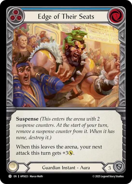 Edge of Their Seats (Blue) card image