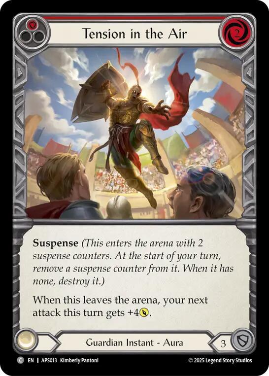 Tension in the Air (Red) card image