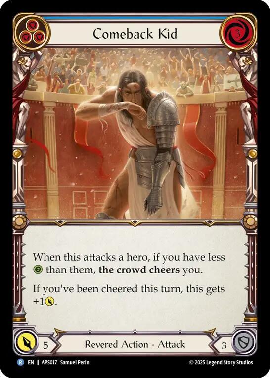 Comeback Kid (Blue) card image