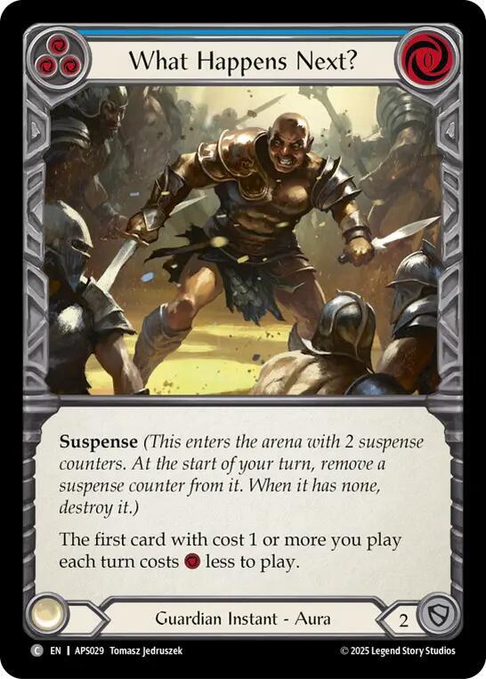What Happens Next? card image