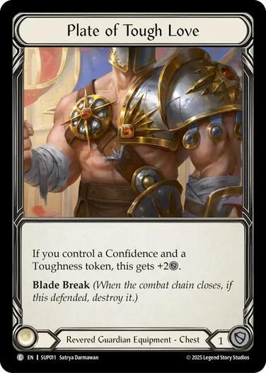 Plate of Tough Love card image
