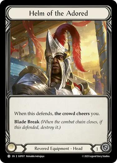 Helm of the Adored card image
