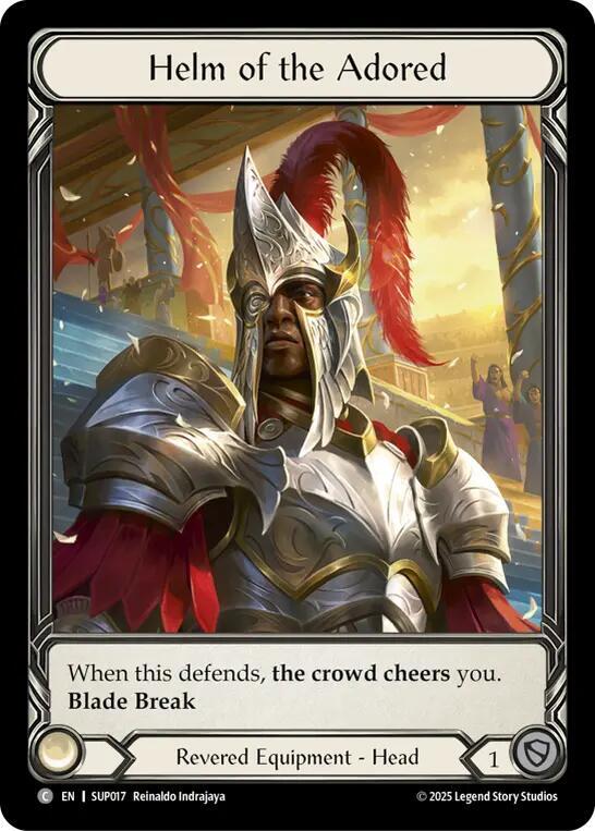 Helm of the Adored (Extended Art) card image