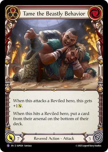 Tame the Beastly Behavior card image