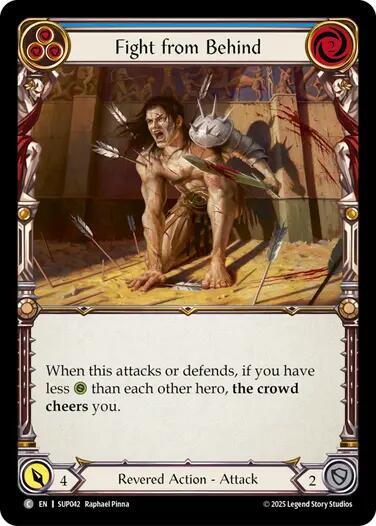 Fight from Behind (Blue) card image