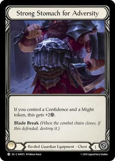 Strong Stomach for Adversity card image
