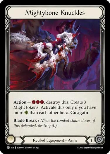 Mightybone Knuckles card image