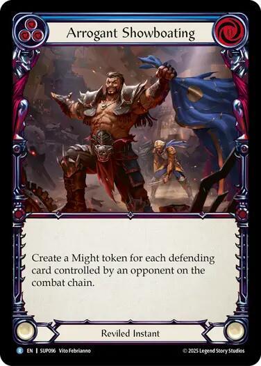 Arrogant Showboating card image