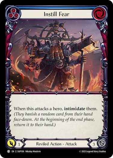 Instill Fear (Blue) card image