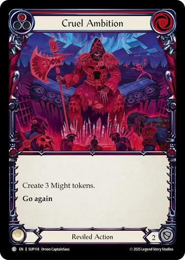 Cruel Ambition card image