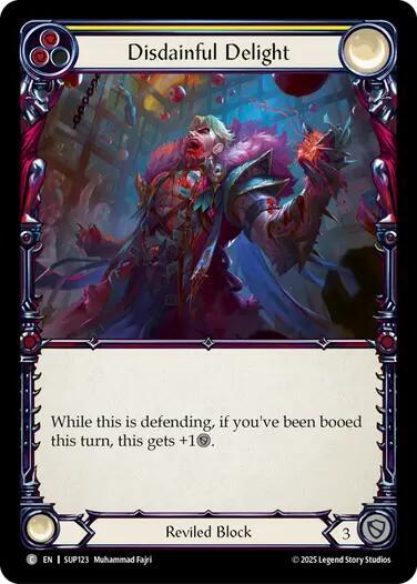 Disdainful Delight card image