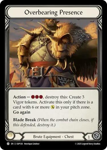 Overbearing Presence card image