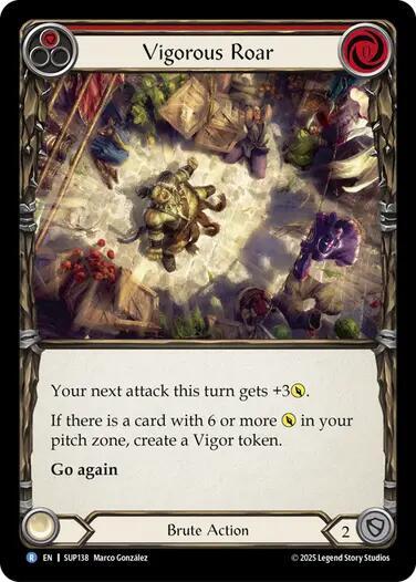 Vigorous Roar card image