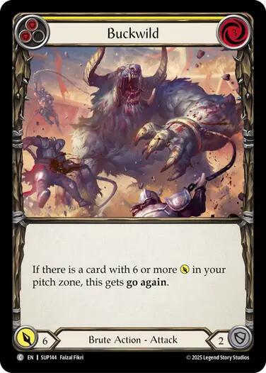 Buckwild (Yellow) card image