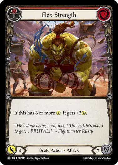 Flex Strength (Red) card image