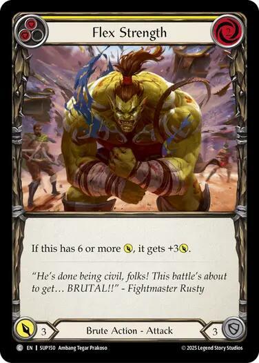Flex Strength (Yellow) card image