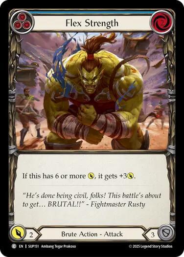Flex Strength (Blue) card image