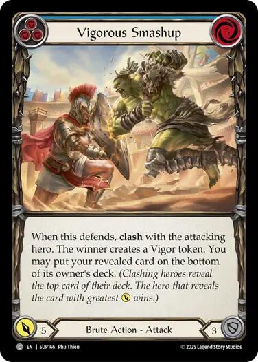 Vigorous Smashup (Blue) card image
