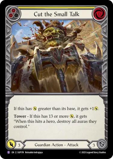 Cut the Small Talk card image