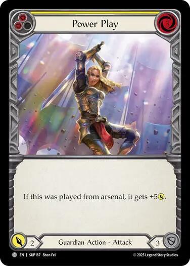 Power Play (Yellow) card image