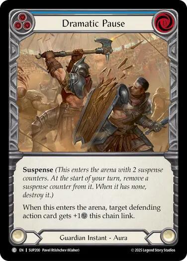 Dramatic Pause (Blue) card image