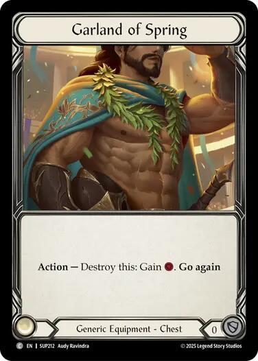 Garland of Spring card image