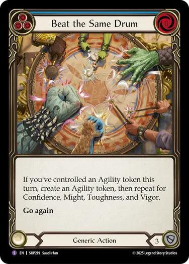 Beat the Same Drum card image