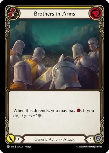 Brothers in Arms (Yellow) card image