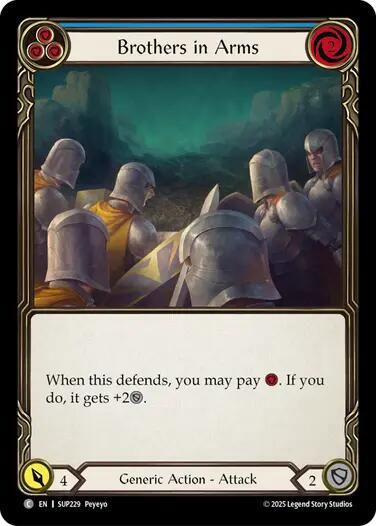 Brothers in Arms (Blue) card image
