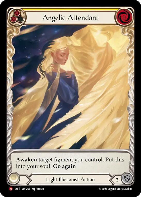 Angelic Attendant (Extended Art) card image