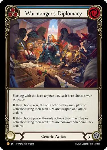 Warmonger's Diplomacy card image
