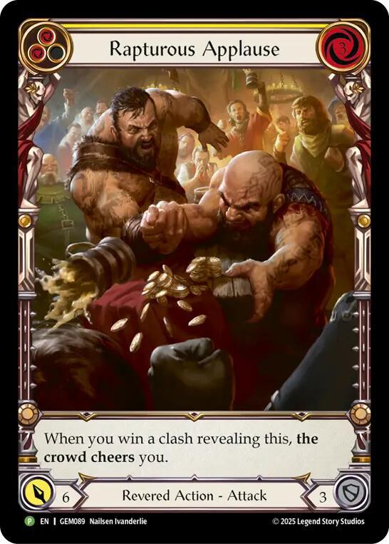 Rapturous Applause card image