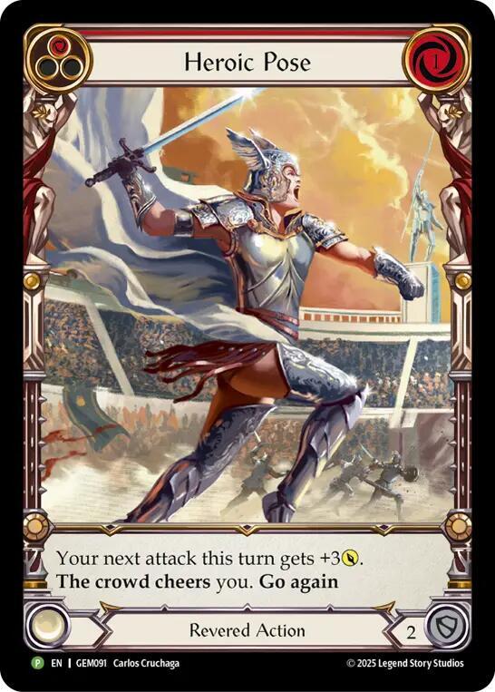 Heroic Pose card image