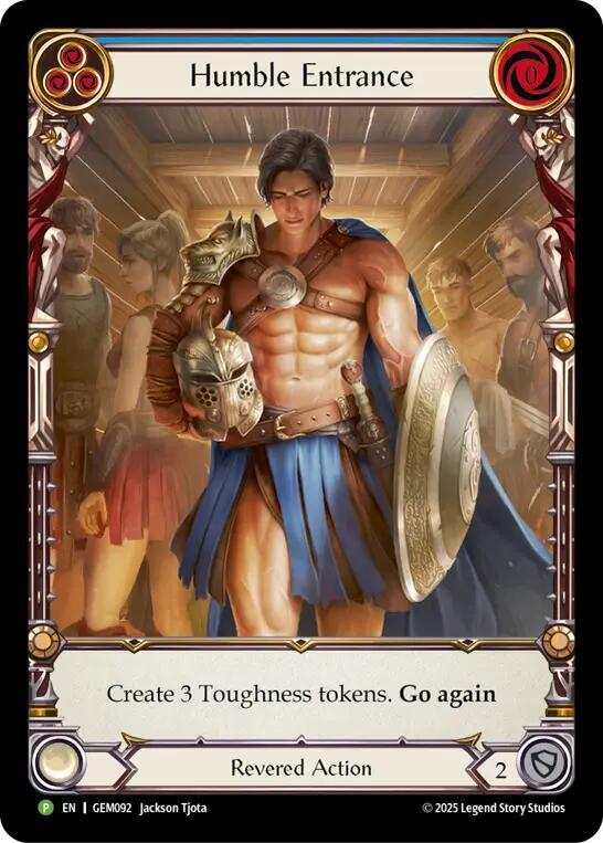 Humble Entrance card image