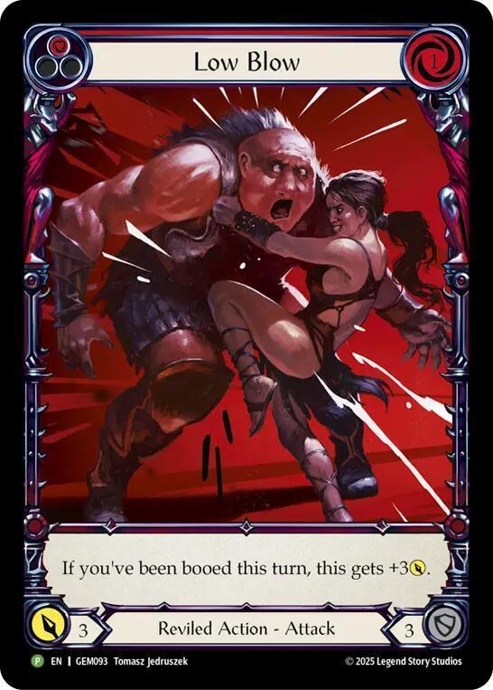 Low Blow card image