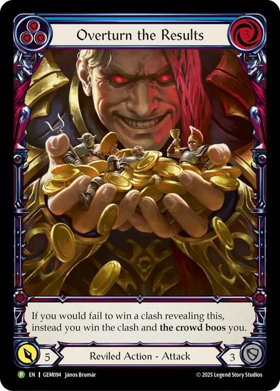 Overturn the Results card image