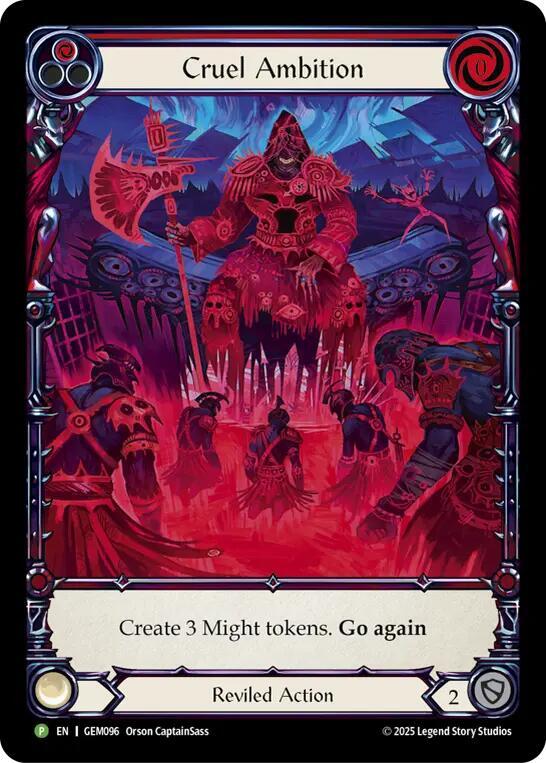 Cruel Ambition card image