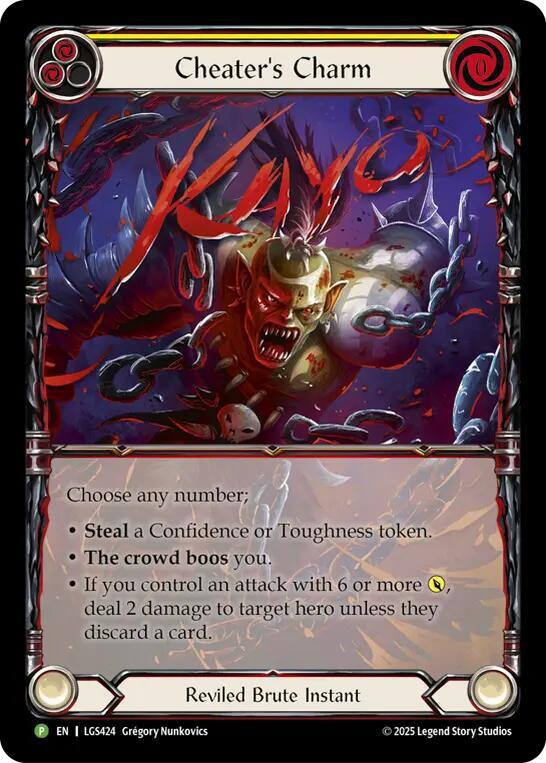 Cheater's Charm - LGS424 card image